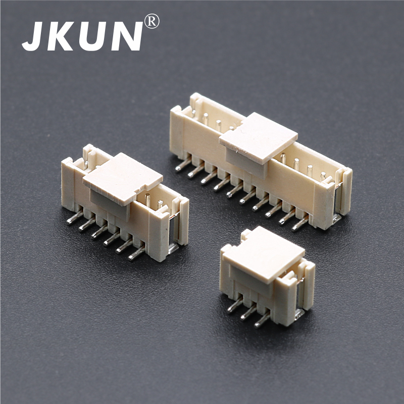 温州健坤ZH1.5连接器 1.5间距2-16P立贴卧贴接插件